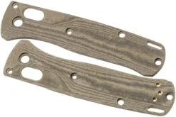 Flytanium Benchmade Mini-Bugout Scales Crossfade, Micarta De Lino Verde