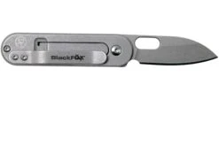 Fox Bean Gen 2 Stonewashed BF-719 Black Fox Navaja, Serge Panchenko Design -Knives And Tools Comercio FOBF 719 02 fox knives