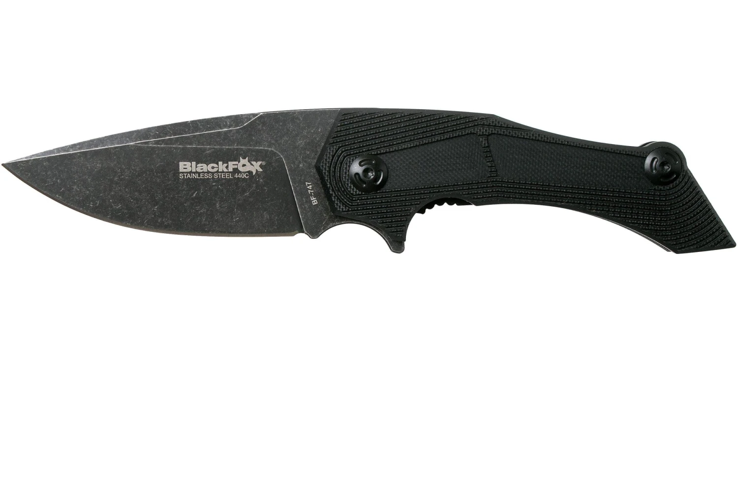 Fox Knives Munin BF-747 Black Fox, Black G10 Navaja, Mikkel Willumsen Design 3 Fox Knives Munin BF-747 Black Fox, Black G10 Navaja, Mikkel Willumsen Design