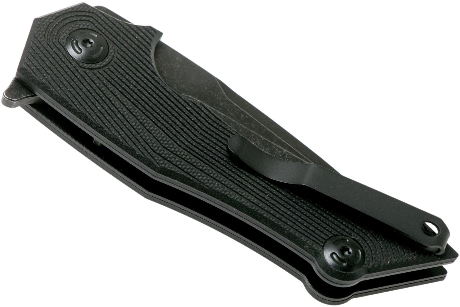 Fox Knives Munin BF-747 Black Fox, Black G10 Navaja, Mikkel Willumsen Design 6 Fox Knives Munin BF-747 Black Fox, Black G10 Navaja, Mikkel Willumsen Design - Imagen 4