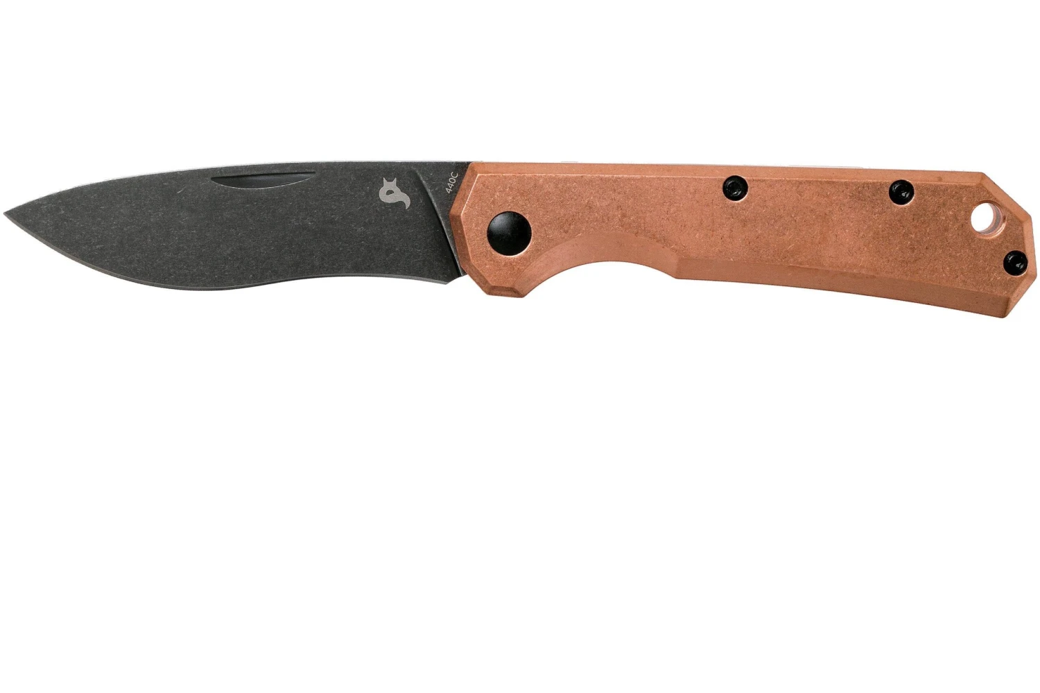 Fox Black Fox Ciol Folding Knife BF-748CR Copper Navaja, Denis Simonutti Design 3 Fox Black Fox Ciol Folding Knife BF-748CR Copper Navaja, Denis Simonutti Design