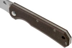 Fox Black Fox Ciol Folding Knife BF-748MIB Dark Brown Micarta Navaja, Denis Simonutti Design -Knives And Tools Comercio FOBF 748MIB 07 fox knives