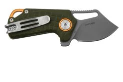 Black Fox Puck BF-761OD Bead Blasted D2, OD Green G10, Navaja 9 Black Fox Puck BF-761OD Bead Blasted D2, OD Green G10, Navaja -Knives And Tools Comercio FOBF 761OD 02 blackfox