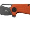 Black Fox Puck BF-761OR Blackwashed D2 Orange G10, Navaja -Knives And Tools Comercio FOBF 761OR 01 blackfox
