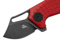 Black Fox Puck BF-761R Blackwashed D2 Red G10, Navaja -Knives And Tools Comercio FOBF 761R 03 blackfox