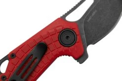 Black Fox Puck BF-761R Blackwashed D2 Red G10, Navaja -Knives And Tools Comercio FOBF 761R 05 blackfox