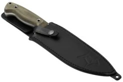 Fox Knives FX-140XL MI Green Canvas Micarta Knivesandtools Exclusive Cuchillo Fijo, Diseño De Markus Reichart -Knives And Tools Comercio FOFX 140XLMI 06 fox