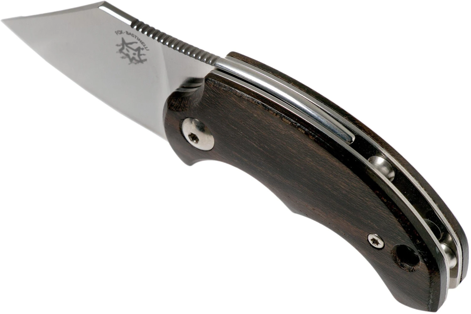 Fox BB Drago FX-519ZW Ziricote Wood Navaja, Bastinelli Design 8 Fox BB Drago FX-519ZW Ziricote Wood Navaja, Bastinelli Design - Imagen 6