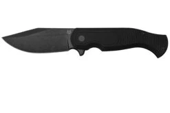 Fox Knives Eastwood Tiger FX-524B Black Stonewashed D2, Black G10, Navaja, Diseño De Gudy Van Poppel