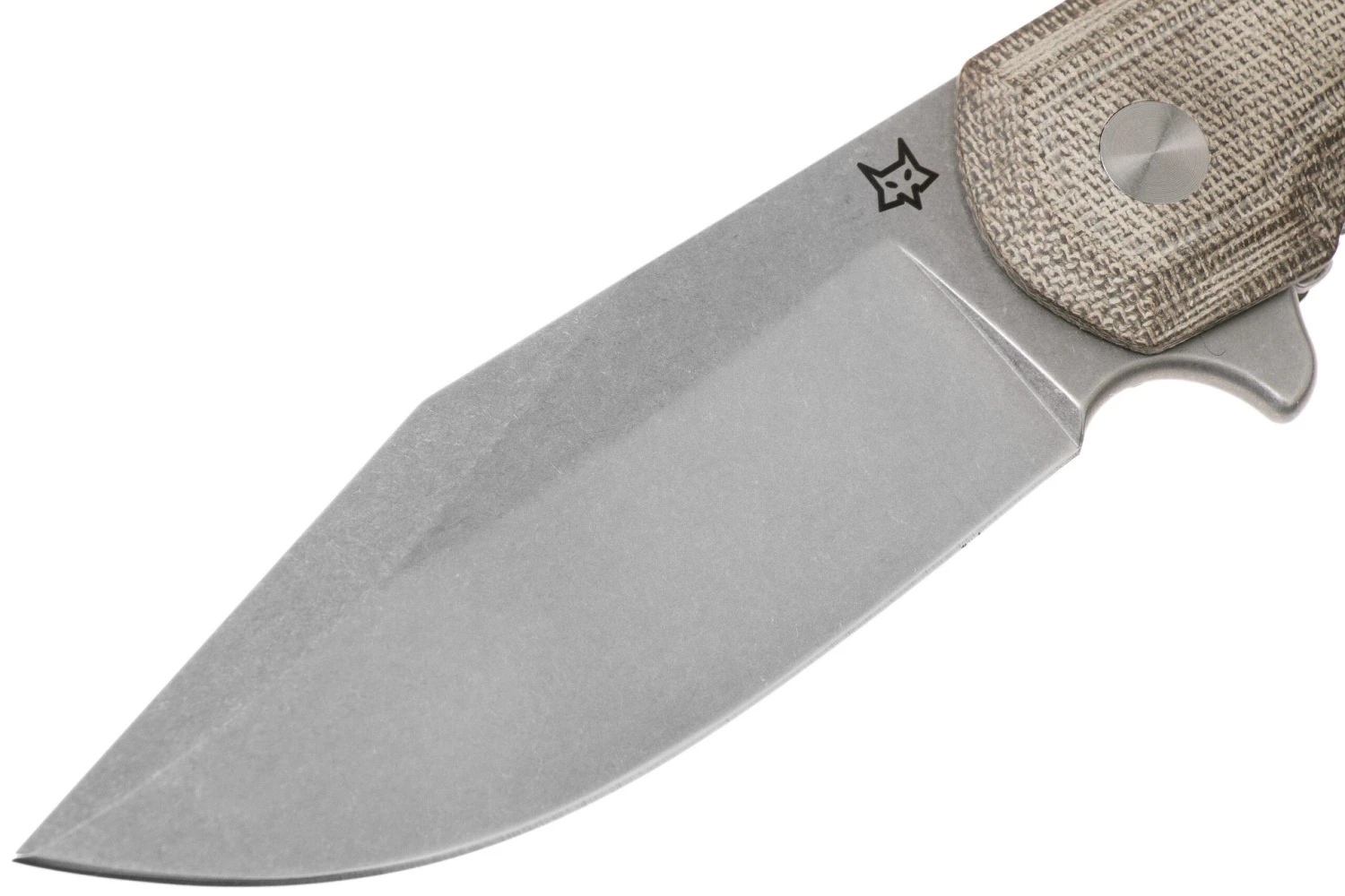 Fox Knives Eastwood Tiger 524G Stonewashed D2, Green Micarta Navaja, Diseño Gudy Van Poppel 5 Fox Knives Eastwood Tiger 524G Stonewashed D2, Green Micarta Navaja, Diseño Gudy Van Poppel - Imagen 3