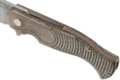 Fox Knives Eastwood Tiger 524G Stonewashed D2, Green Micarta Navaja, Diseño Gudy Van Poppel 16 Fox Knives Eastwood Tiger 524G Stonewashed D2, Green Micarta Navaja, Diseño Gudy Van Poppel -Knives And Tools Comercio FOFX 524G 07 fox knives