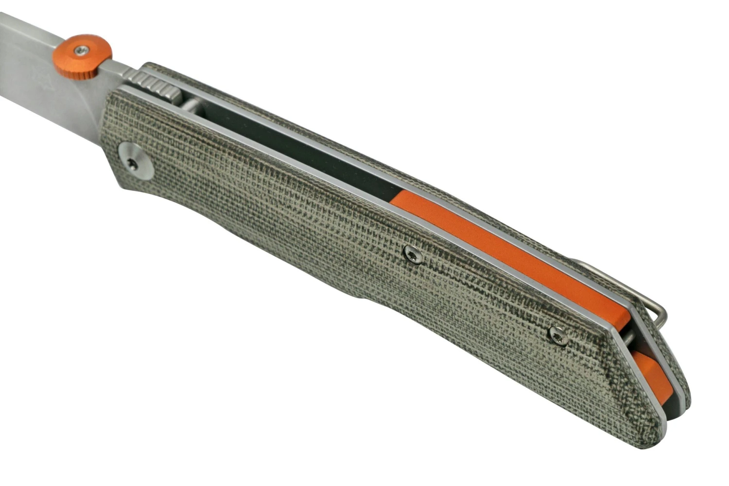 Fox Knives The Sicilian, Satin Green Micarta FX-525MI Navaja, Bob Terzuola Design 9 Fox Knives The Sicilian, Satin Green Micarta FX-525MI Navaja, Bob Terzuola Design - Imagen 7