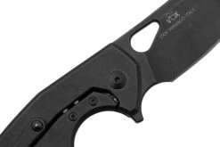 Fox Yaru FX-527CF-2 Snake Skin Fat Carbon Navaja, Diseño Jesper Voxnaes -Knives And Tools Comercio FOFX 527CF 2 05 foxknives