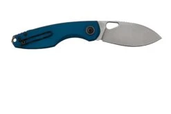 Fox Chilin FX-530-ALBL Stonewashed N690, Blue Aluminum Navaja, Diseño Jesper Voxnaes -Knives And Tools Comercio FOFX 530 ALBL 02 fox