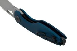 Fox Chilin FX-530-ALBL Stonewashed N690, Blue Aluminum Navaja, Diseño Jesper Voxnaes -Knives And Tools Comercio FOFX 530 ALBL 04 fox