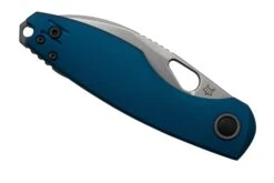 Fox Chilin FX-530-ALBL Stonewashed N690, Blue Aluminum Navaja, Diseño Jesper Voxnaes -Knives And Tools Comercio FOFX 530 ALBL 06 fox