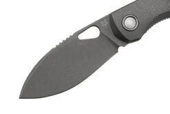 Fox Chilin FX-530-TIASW Acid Stonewashed M398, Grey Titanium Navaja, Diseño Jesper Voxnaes -Knives And Tools Comercio FOFX 530 TIASW 03 fox