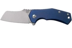 Fox Knives Italicus FX-540TIBL Blue Titanium Navaja, Antonio Di Gennaro Design