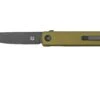 Fox Knives Chnops, FX-543 ALG, Green Aluminum, Black Becut Navaja, Diseño Riccardo Gobbato -Knives And Tools Comercio FOFX 543ALG 01 foxknives