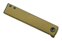 Fox Knives Chnops, FX-543 ALG, Green Aluminum, Black Becut Navaja, Diseño Riccardo Gobbato -Knives And Tools Comercio FOFX 543ALG 06 foxknives