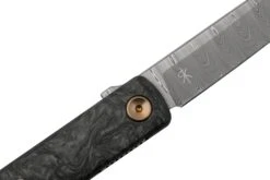 Fox Knives Chnops, FX-543 DCF, Carbonfiber, Bronze Hardware, Damasteel Gysinge Navaja, Diseño Riccardo Gobbato -Knives And Tools Comercio FOFX 543DCF 05 fox