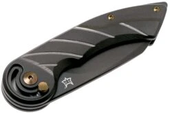 Fox Knives Radius FX-550 TiB Titanium Black Navaja -Knives And Tools Comercio FOFX 550TIB 10 fox knives radius