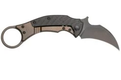 Fox Knives Black Bird FX-591TICBR Cuchillo Karambit, Diseño Bastinelli -Knives And Tools Comercio FOFX 591TICBR 02 foxknives