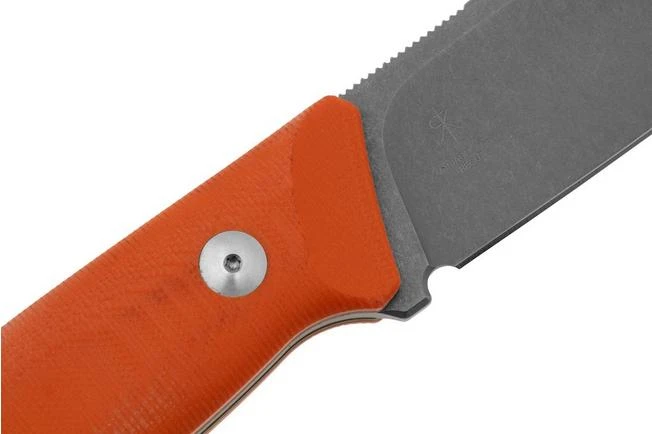 Fox Knives Rifle Windage FX-661 OR, Orange G10 Cuchillo Fijo, Diseño Raven Knives 7 Fox Knives Rifle Windage FX-661 OR, Orange G10 Cuchillo Fijo, Diseño Raven Knives - Imagen 5