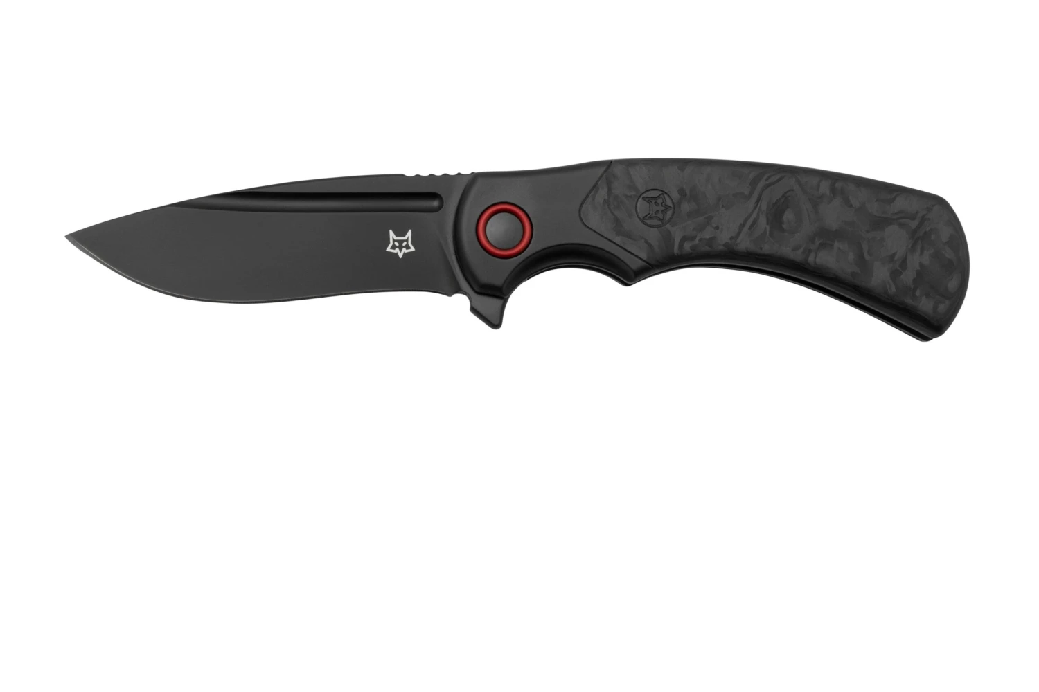 Fox 40 Years Anniversary Knife FX-F2017, M390, Titanium Marble Carbonfiber Navaja 3 Fox 40 Years Anniversary Knife FX-F2017, M390, Titanium Marble Carbonfiber Navaja