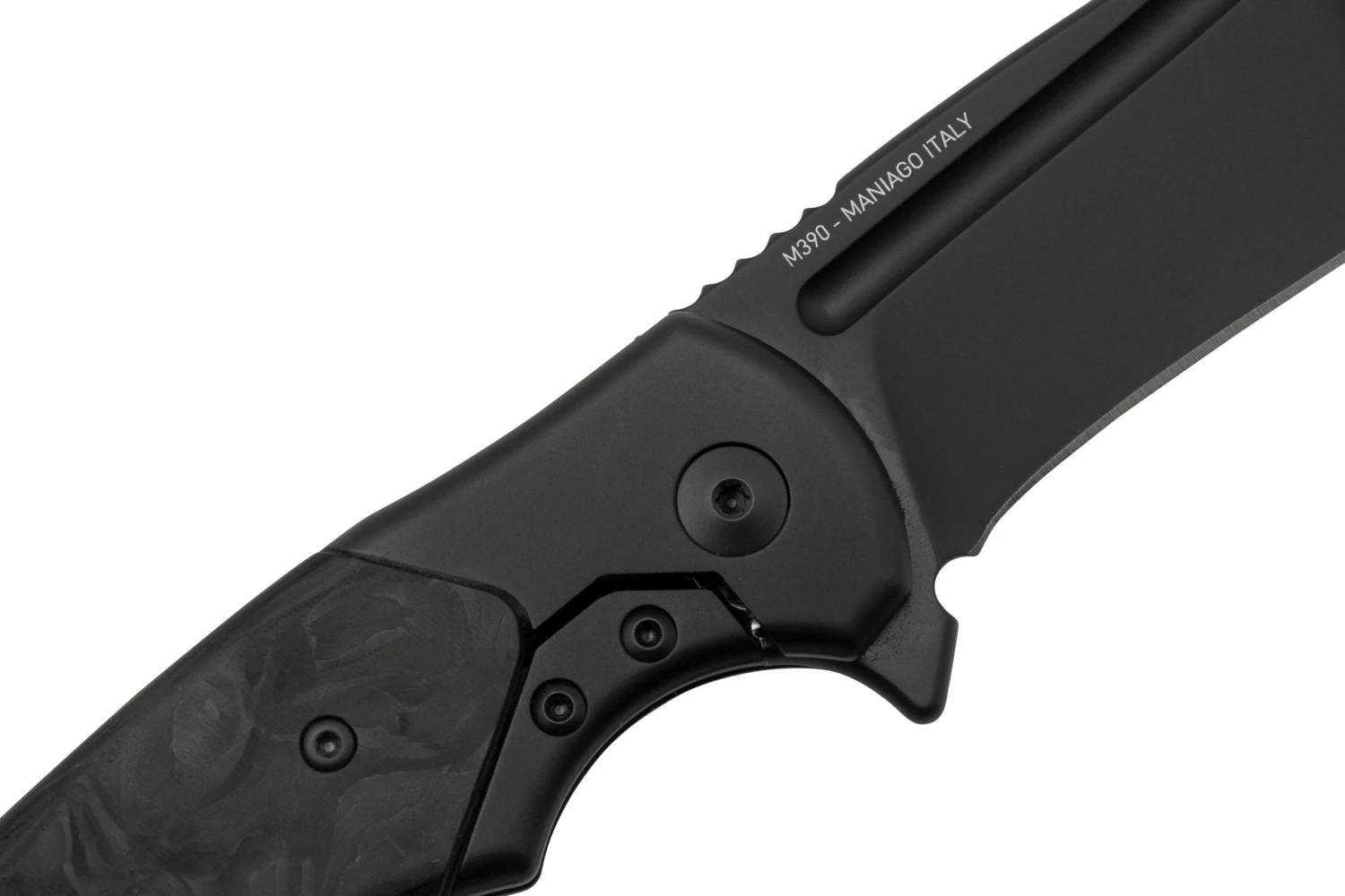 Fox 40 Years Anniversary Knife FX-F2017, M390, Titanium Marble Carbonfiber Navaja 7 Fox 40 Years Anniversary Knife FX-F2017, M390, Titanium Marble Carbonfiber Navaja - Imagen 5