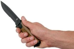 Gerber Strongarm Fixed Blade Coyote Brown FE 30-001059 Cuchillo Fijo -Knives And Tools Comercio GE30 001059 06 gerber