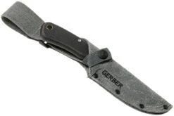 Gerber Downwind Fixed Drop Point 30-001817 Black G10, Cuchillo De Exterior -Knives And Tools Comercio GE30 001817 06 gerber