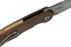 GiantMouse ACE Corta Natural Canvas Micarta Navaja, Ansø Y Voxnaes Design -Knives And Tools Comercio GM CO NCM 06 giantmouse