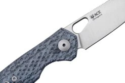GiantMouse ACE REO Denim Micarta Satin Magnacut, Navaja -Knives And Tools Comercio GM REO DENIM MICARTA 05 giantmouse