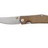 GiantMouse ACE Clyde Natural Canvas Micarta, Brass, Navaja, Ansø Y Voxnaes Design