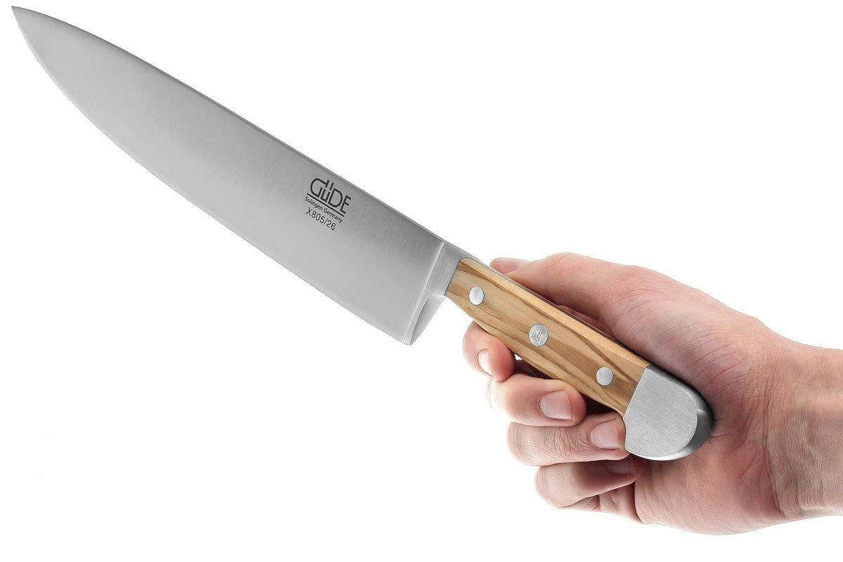 Güde Alpha Olive Cuchillo De Chef, X805/26 7 Güde Alpha Olive Cuchillo De Chef, X805/26 - Imagen 5