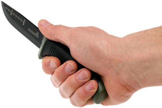 Hultafors OK4 Outdoor Knife 4 380270 Carbon, Cuchillo Fijo 9 Hultafors OK4 Outdoor Knife 4 380270 Carbon, Cuchillo Fijo - Imagen 7