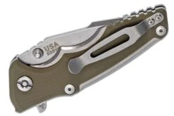Rick Hinderer Eklipse 3.0” Spanto, CPM S35VN, OD Green Navaja -Knives And Tools Comercio HRK EK 3 SW OD 03 rickhinderer