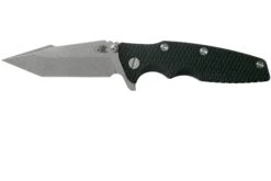 Rick Hinderer Eklipse 3.5” Harpoon Tanto, CPM 20CV, Battle Blue, Black G10 Navaja