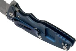 Rick Hinderer Eklipse 3.5” Harpoon Tanto, CPM 20CV, Battle Blue, Black G10 Navaja -Knives And Tools Comercio HRK EK 35 HT BB BK 05 rick hinderer knives