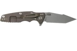 Rick Hinderer Eklipse 3.5” Harpoon Tanto, CPM 20CV, Battle Bronze, Black G10 Navaja -Knives And Tools Comercio HRK EK 35 HT BBR BK 02 rick hinderer knives
