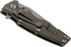 Rick Hinderer Eklipse 3.5” Harpoon Tanto, CPM 20CV, Battle Bronze, Black G10 Navaja -Knives And Tools Comercio HRK EK 35 HT BBR BK 04 rick hinderer knives