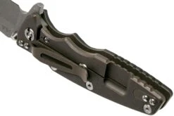 Rick Hinderer Eklipse 3.5” Harpoon Tanto, CPM 20CV, Battle Bronze, Black G10 Navaja -Knives And Tools Comercio HRK EK 35 HT BBR BK 05 rick hinderer knives