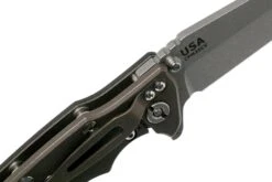 Rick Hinderer Eklipse 3.5” Harpoon Tanto, CPM 20CV, Battle Bronze, Black G10 Navaja -Knives And Tools Comercio HRK EK 35 HT BBR BK 06 rick hinderer knives