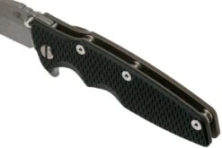 Rick Hinderer Eklipse 3.5” Harpoon Tanto, CPM 20CV, Battle Bronze, Black G10 Navaja -Knives And Tools Comercio HRK EK 35 HT BBR BK 07 rick hinderer knives