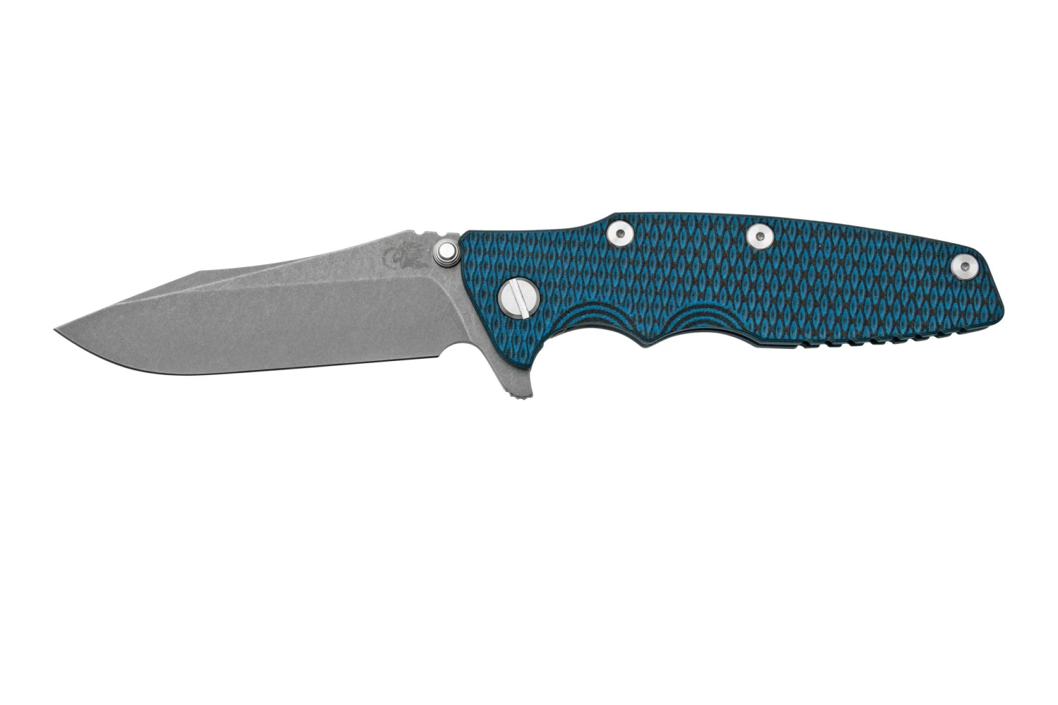 Rick Hinderer Eklipse 3.5” Spearpoint S45VN, Battle Blue, Blue Black G10, Navaja 3 Rick Hinderer Eklipse 3.5” Spearpoint S45VN, Battle Blue, Blue Black G10, Navaja