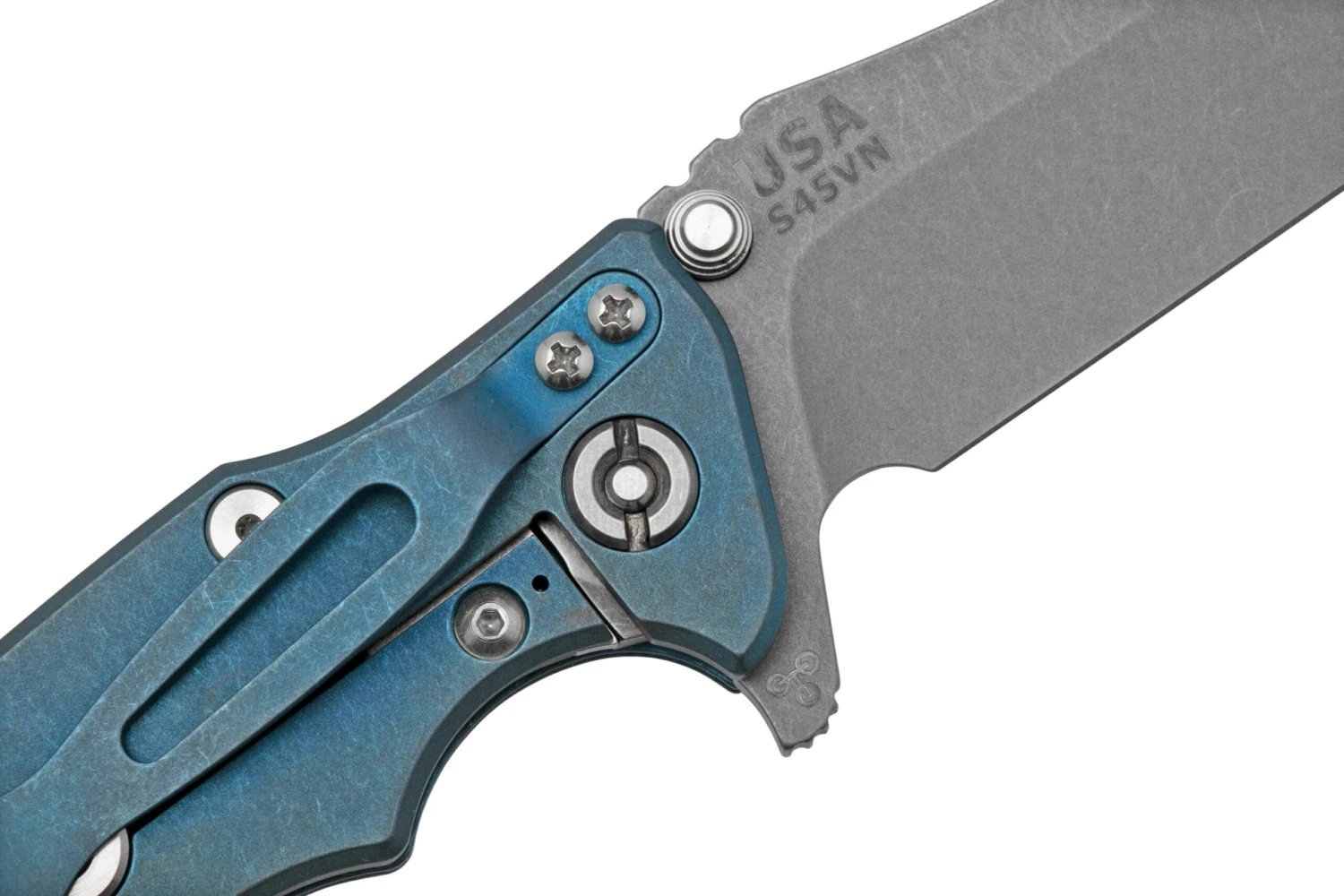 Rick Hinderer Eklipse 3.5” Spearpoint S45VN, Battle Blue, Blue Black G10, Navaja 7 Rick Hinderer Eklipse 3.5” Spearpoint S45VN, Battle Blue, Blue Black G10, Navaja - Imagen 5