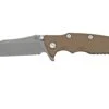 Rick Hinderer Eklipse 3.5” Spearpoint S45VN, Battle Bronze, Earth Brown G10, Navaja -Knives And Tools Comercio HRK EK 35 SP BBR FDE 01 rickhinderer