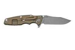 Rick Hinderer Eklipse 3.5” Spearpoint S45VN, Battle Bronze, Earth Brown G10, Navaja -Knives And Tools Comercio HRK EK 35 SP BBR FDE 02 rickhinderer