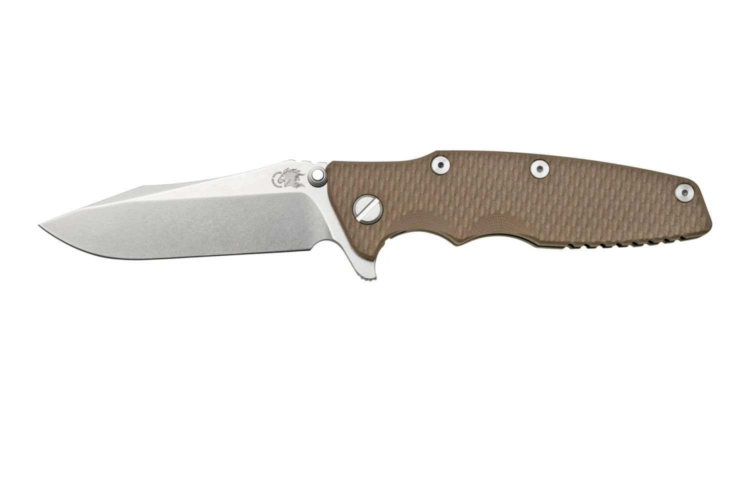 Rick Hinderer Eklipse 3.5” Spearpoint S45VN, Stonewash Bronze, Earth Brown G10, Navaja 3 Rick Hinderer Eklipse 3.5” Spearpoint S45VN, Stonewash Bronze, Earth Brown G10, Navaja